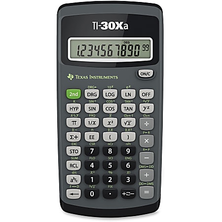 Texas Instruments TI 30Xa Scientific Calculator - Office Depot