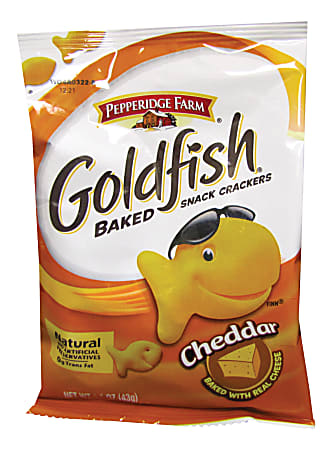 Pepperidge Farm® Goldfish® Baked Crackers, Cheddar, 1.5 Oz,