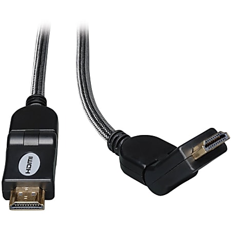 Eaton Tripp Lite Series High-Speed HDMI Cable with Swivel Connectors, Digital Video with Audio, UHD 4K (M/M), 3 ft. (0.91 m) - P568003SW