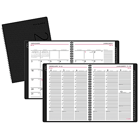 AT-A-GLANCE Contemporary Weekly/Monthly Planner, January to December 2015