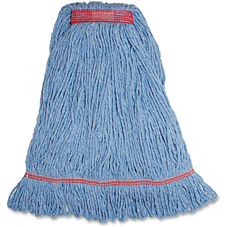 Genuine Joe Narrow Band Large Mophead - Large - Rayon, Cotton, Fiber, Cotton - 1Each Genuine Joe Narrow Band Large Mophead - Large - Rayon, Cotton, Fiber, Cotton - 1Each