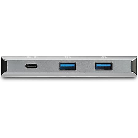 4-Port USB-C Hub, 4x USB-C Ports, USB 3.2 Gen 2 (10Gbps) - Portable USB C  Hub with 100W Power Delivery Pass-Through - USB Type C Hub w/ 12.6in/32cm