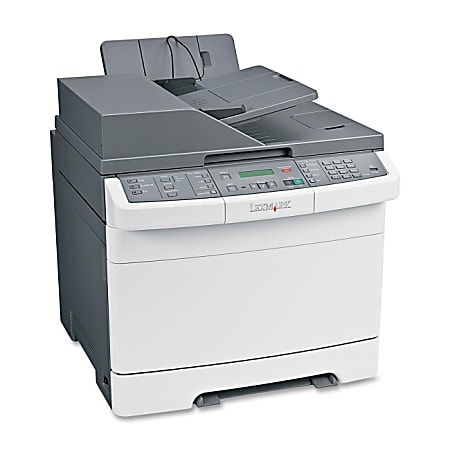 Lexmark™ X544dn Color Laser All-In-One Printer, Copier, Scanner, Fax