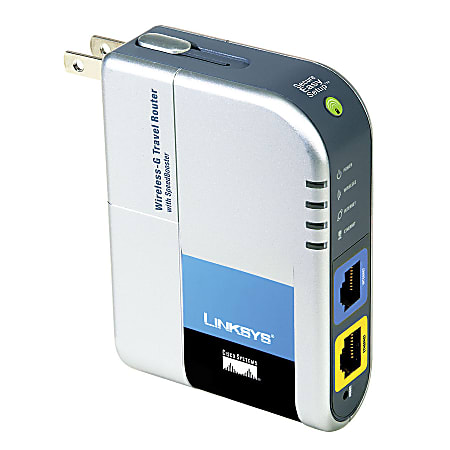 Linksys® WTR54GS Wireless-G Travel Router with SpeedBooster