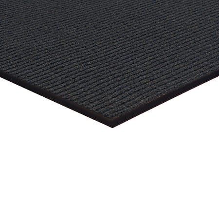 Office Depot Brand Tough Rib Floor Mat 3 x 4 Charcoal Office Depot
