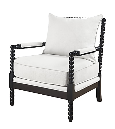 Coast to Coast Accent Chair, White