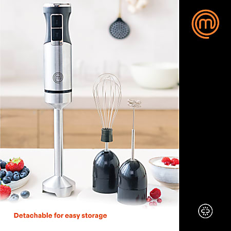 MasterChef 400W Stainless Steel Hand Blender 58 H x 58 W x 14