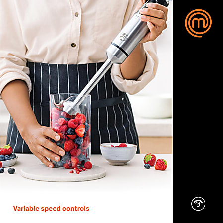 MasterChef 400W Stainless Steel Hand Blender 58 H x 58 W x 14