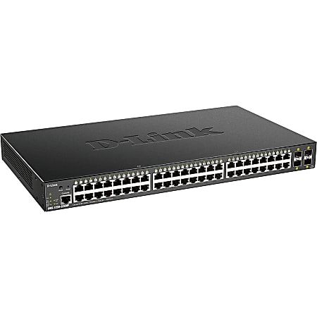 D-Link 52-Port 10-Gigabit Smart Managed PoE Switch