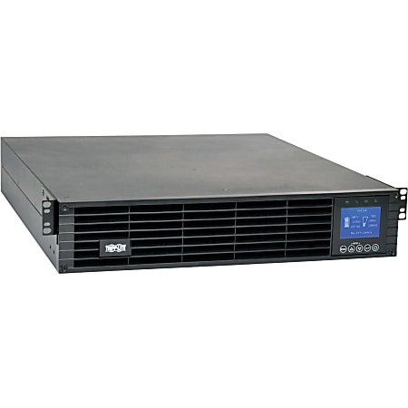 Eaton Tripp Lite Series 208/230V 1000VA 900W Double-Conversion UPS - 6 Outlets, Extended Run, WEBCARDLX, LCD, USB, DB9, 2U - SUINT1000LCD2UN