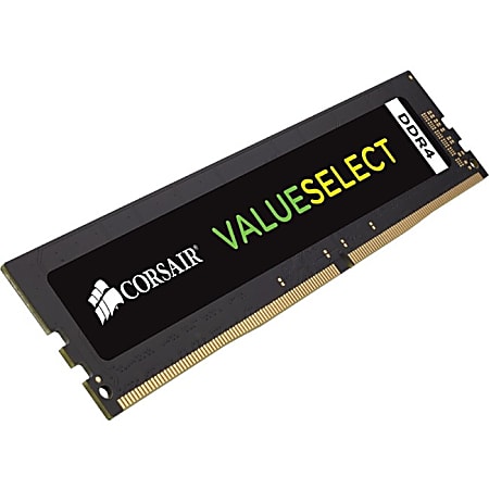 Corsair ValueSelect 8GB DDR4 SDRAM Memory Module - 8 GB (1x 8GB) - DDR4-2666/PC4-21300 DDR4 SDRAM - 2666 MHz - CMV8GX4M1A2666C18