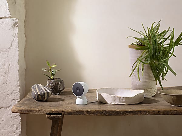 Google Nest Indoor Wired Camera White - ODP Business Solutions