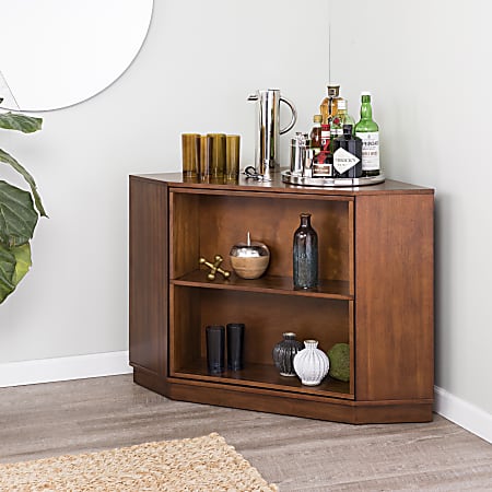 Southern enterprises harvey shop bar cabinet