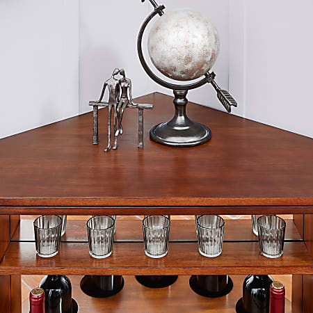 Southern enterprises hentz corner shop bar cabinet