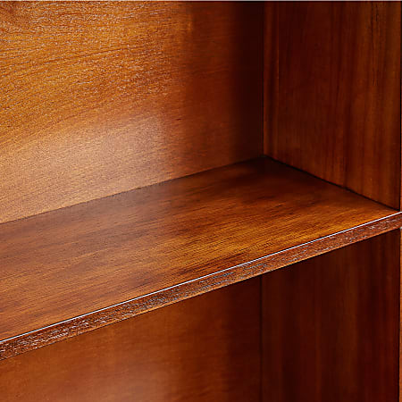 Southern enterprises hentz rotating best sale corner bar cabinet brown