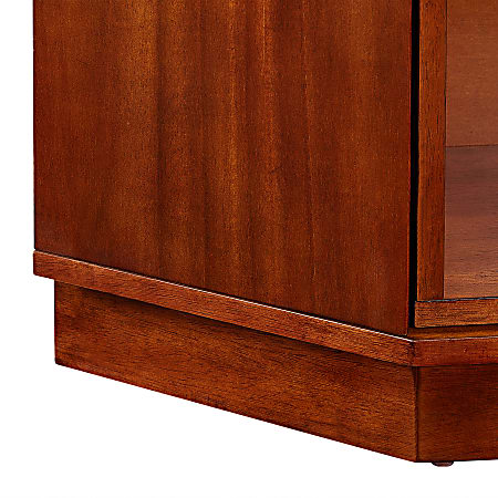 Southern enterprises hentz corner shop bar cabinet