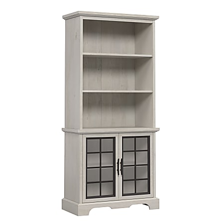 Sauder® Carolina Grove 72"H 5-Shelf Bookcase With Glass