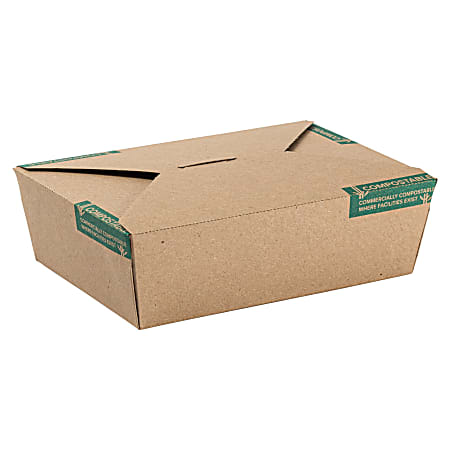 Stalk Market INNOBOX EDGE #3 Cartons, 5-3/8”H x 7-5/8”W x 2-1/2”D, 100% Recycled, Brown, Pack Of 130 Boxes