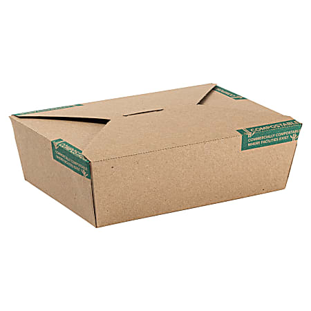 StalkMarket INNOBOX EDGE #3 Cartons, 5 3/8 H x 7 5/8 W x 2 1/2 D, 100% Recycled, Brown, Pack Of 130 Boxes