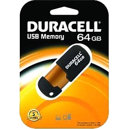 Duracell 64GB USB 2.0 Flash Drive
