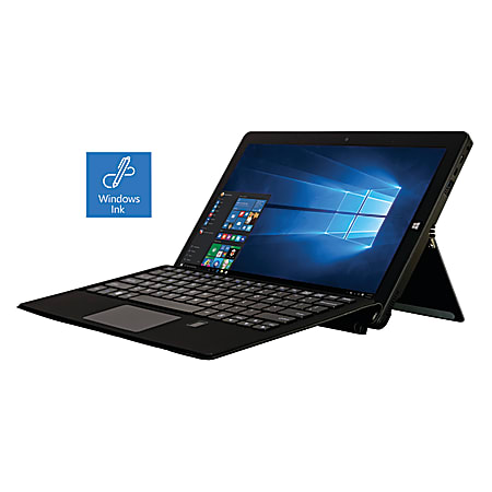 NuVision Kickstand 11 Draw Wi Fi Tablet With Keyboard And Two