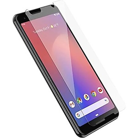 OtterBox Google Pixel 3 Amplify Glass Screen Protector Clear - For LCD Smartphone - Scratch Resistant, Drop Resistant, Impact Resistant, Wear Resistant - Aluminosilicate, Amplify Glass - 1 Pack
