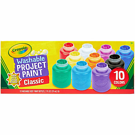 Colorations Tempera Paints, 16 Fl Oz, Set Of 19 Colors, Non Toxic, Vibrant, Bold, Kids Paint, Craft, Hobby, Arts & Crafts, Fun, Art Supplies