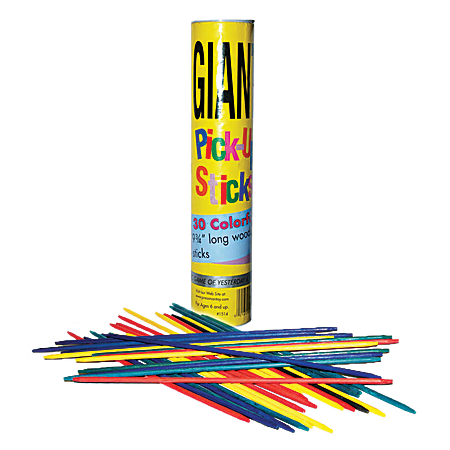 Pressman Giant Pick-Up Sticks Activity Game, All Ages