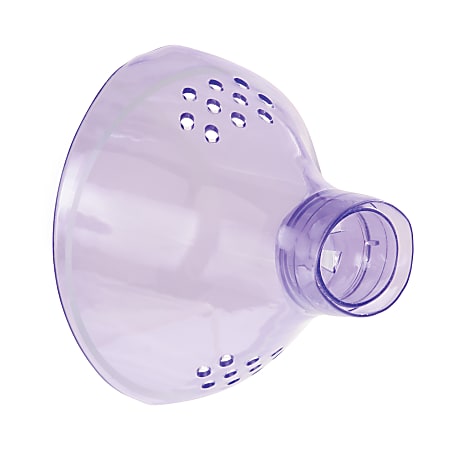 MABIS Face Mask For Steam Inhaler, Purple