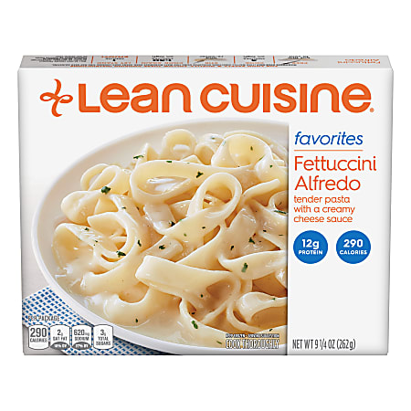 Lean Cuisine Favorites Fettuccini Alfredo, 9.25 Oz, Box Of 3 Meals