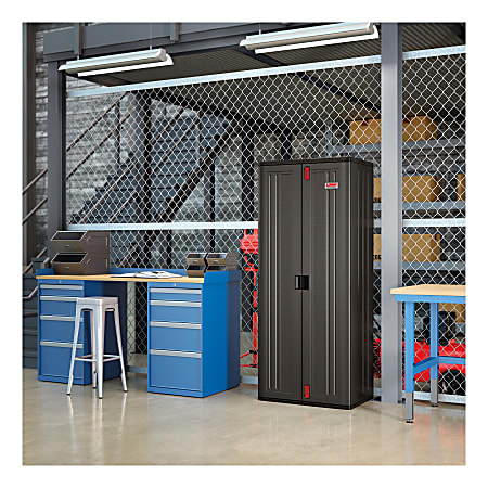 Suncast commercial blow molded store mega tall cabinet