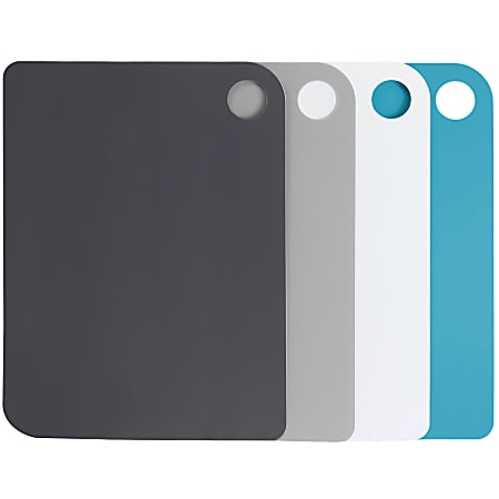 Oster Easy Chop 4-Piece Cutting Mat Set, Assorted Colors