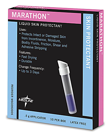 Marathon Liquid Skin Protectant, 0.5 mL, Box Of 10