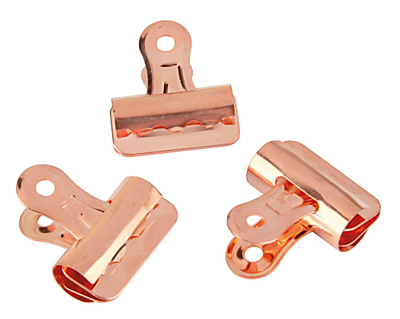 Buy NATUCE 500PCS Rose Gold Office Stationery Set, 100Pcs Drawing Pins+80Pcs  Paper Clips+300Pcs Push Pins+14Pcs Binder Clips+6Pcs Bulldog Clips with Push  Pins Clips for Home School Office Supplies Online at desertcartINDIA