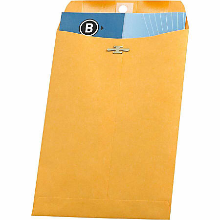 Business Source Heavy-duty Clasp Envelopes - Clasp - #63 - 6 1/2 Business Source Heavy-duty Clasp Envelopes - Clasp - #63 - 6 1/2
