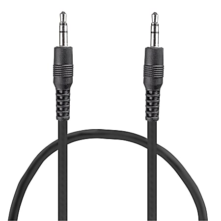 Vivitar OD2023 Auxiliary Cable, 3', Black