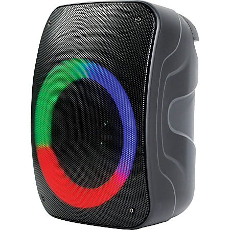 Naxa NDS-6006 Portable Bluetooth Speaker System - Black - Battery Rechargeable - USB