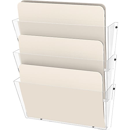 Unbreakable DocuPocket Wall File, Letter Size, 14.5