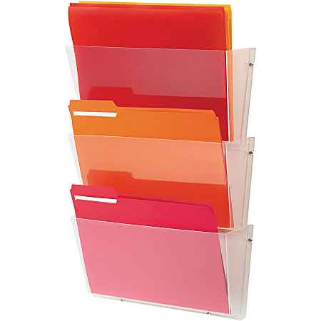 Unbreakable DocuPocket Wall File, Letter Size, 14.5