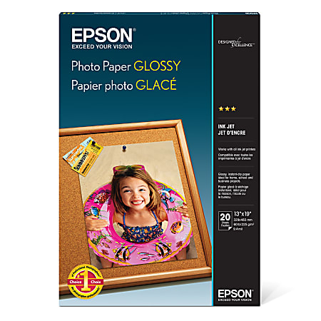 Epson Premium Glossy Photo Paper - 10x15cm - 2x 40 Feuilles sur