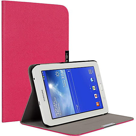 i-Blason Executive Carrying Case (Flip) for 7" Tablet - Magenta