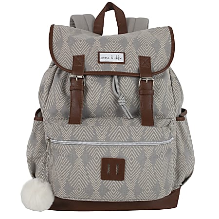 Trailmaker Travel Backpack, Gray/Brown