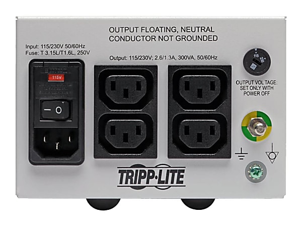 Tripp Lite Isolator Series Dual-Voltage 115/230V 300W 60601-1