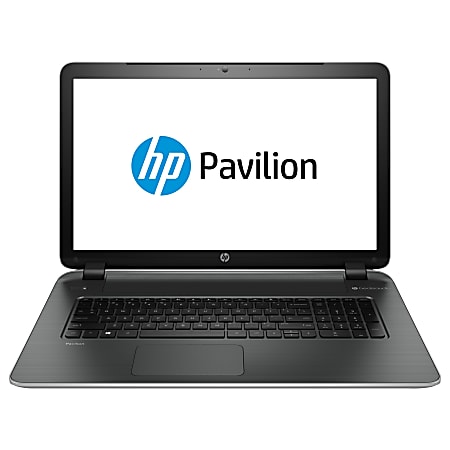 HP Pavilion Laptop Computer With 17.3" Screen & AMD A6 Quad-Core Processor, f010us, Silver