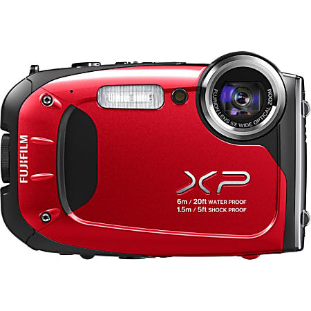 Fujifilm FinePix XP60 16.4 Megapixel Compact Camera - Red