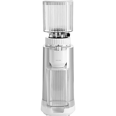 Zwilling Enfinigy 12-Cup Programmable Coffee Bean Grinder, Silver