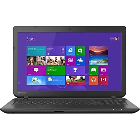Toshiba Satellite® C55-B Laptop Computer With 15.6" Screen & 3rd Gen Intel® Core™ i3 Processor, Windows® 7 Professional, C55-B5291