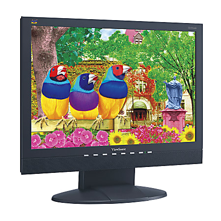 ViewSonic® VA1912wb 19" Widescreen LCD Monitor, Black