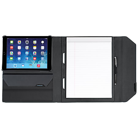 MobilePro® Series Executive Folio Case For Apple® iPad® Air/Air 2, Black/Gray