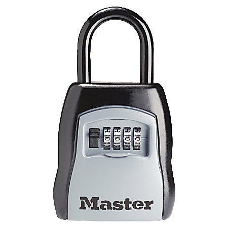 Master Lock® Portable Storage Lock, Black